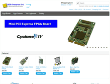 Tablet Screenshot of geb-enterprise-shop.com